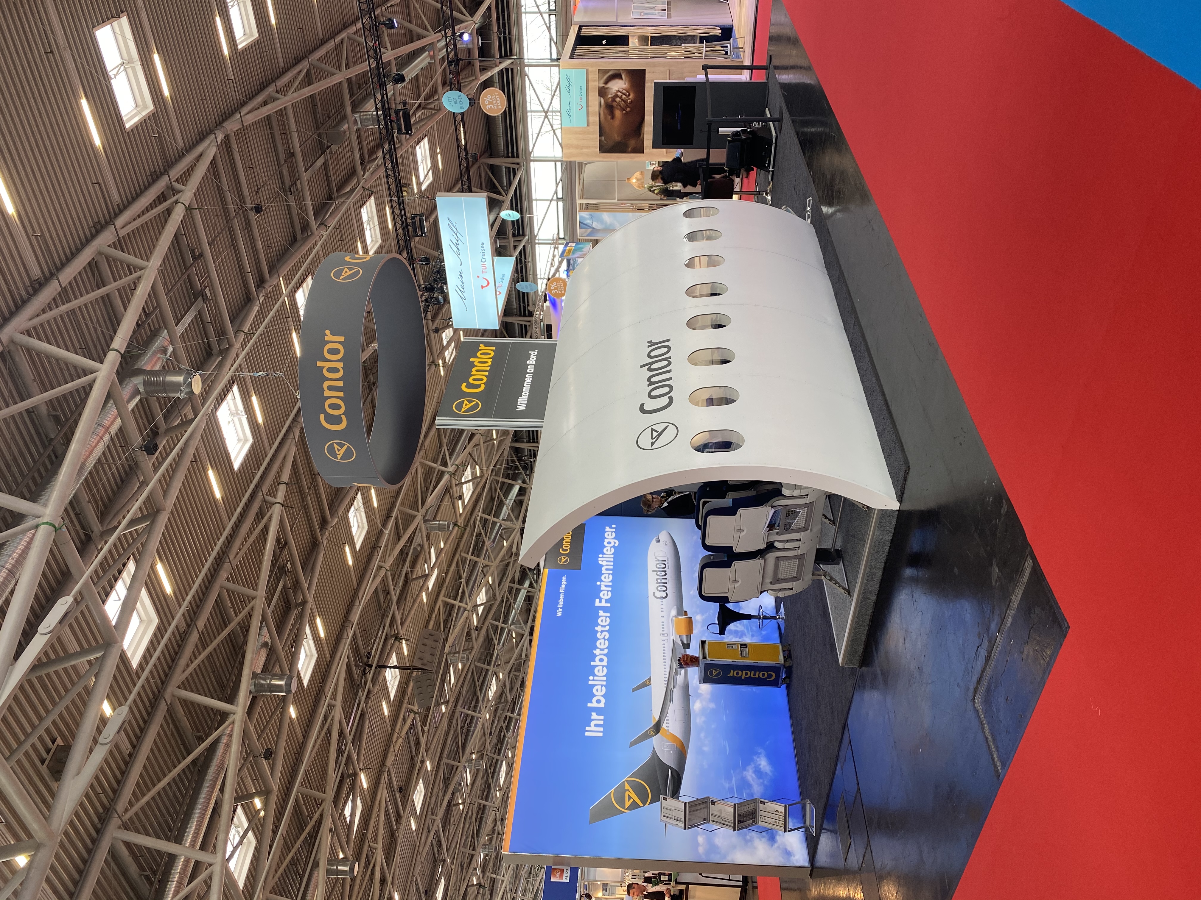Condor Messestand auf der f.re.e München 2018